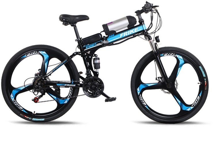 FRIKE 88E2 Electric Folding Bike A Versatile 26-Inch Folding Electric Bike for Convenient and Efficient Rides
