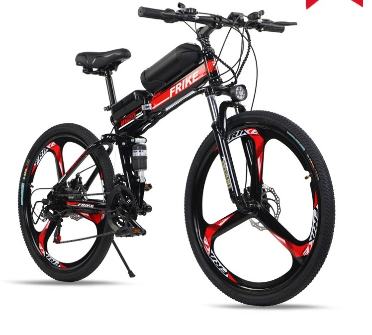 FRIKE 88E2 Electric Folding Bike A Versatile 26-Inch Folding Electric Bike for Convenient and Efficient Rides