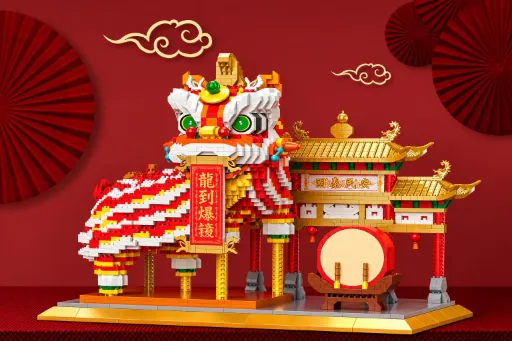 MINI LEGO DRAGON CHINO